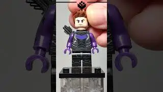 LEGO Clint Barton | Hawkeye | Unofficial Lego Minifigure #shorts #lego #hawkeye #marvel