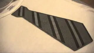 Simple No Sew Tie Onesie Tutorial