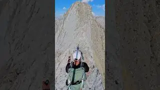 Exposed ridge to Lady MacDonald true summit - Canmore, Alberta, Canada &ndash; September 2025