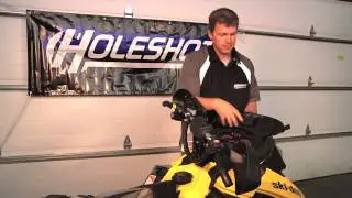 Инструкция по установке сумки Holeshot Ski Doo Dash Bag