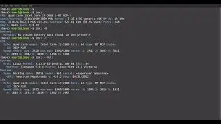 Inxi #Linux command #terminal