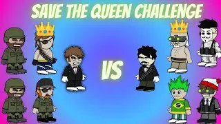 Save the Queen challenge in Mini Militia Classic #minimilitiaclassic #minimilitia