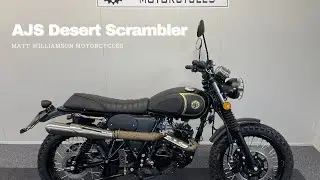 AJS Desert Scrambler. 2021/71 model. Perfect 1st Bike.