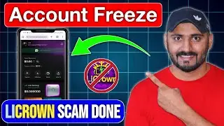 #LICROWN.Ai Earning App New Update 🚨 | Account Freeze Issue | Real or Fake? Honest Review