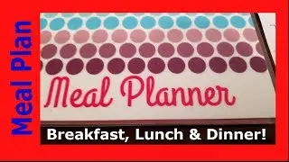 My WW Freestyle Meal PLAN for Breakfast Lunch and Dinner Video 1