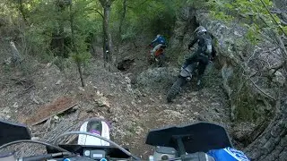 Gnarly enduro at Central Texas Off Road on the KTM 300 XC