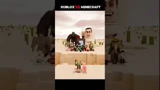 Roblox VS Minecraft 💀 | Animation