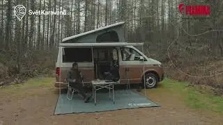 Mark&yacute;za Fiamma F45s na Volkswagen T6 winter - instalace