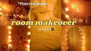 Aesthetic Room Makeover | Pinterest Inspired Bedroom Transformation🛏️✨🪞