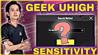 Kode Sensitivitas Geek Uhigh Terbaru & Kode Layout Uhigh |Sensitivitas PUBG & Kode Layout PUBG, NEW