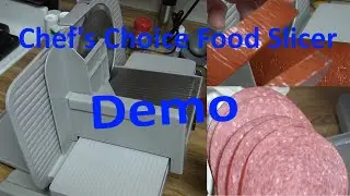 (491) Chef's Choice Meat Slicer Demo