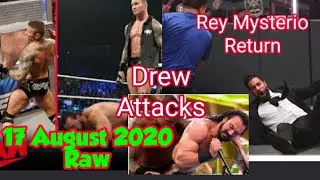 17 August 2020 Raw Par Kia - Drew Attacks Randy - Rey Mysterio Return - WWE Raw Highlights 17/8/20