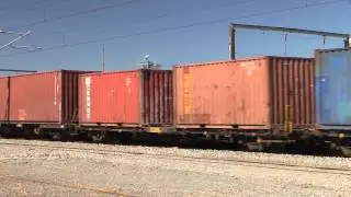 KiwiRail Train 240 through Marton - 16FEB14