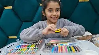 Colouring kit | vlog -1 | @saanvi Sharma 