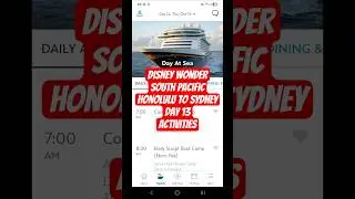Disney Wonder Day 13 Activities #DisneyWonder #DisneyCruise