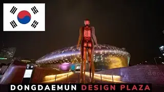 Night Walk at Dongdaemun Design Plaza (DDP) 👜, Seoul | South Korea 2020