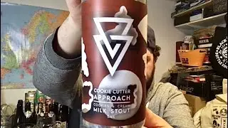 Azvex Brewing Co | Cookie Cutter Approach - Cookies & Cream Milk Stout | #EnglishCraftBeer