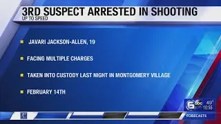3rd Suspect Arrested in Shooting
