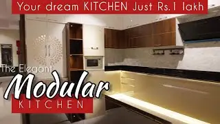 UV finish with prelam HDHMR | FACTORY FINISH Modular kitchen | book your kitchen | cont : 8122879004