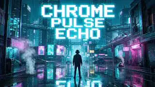 CHROME PULSE ECHO ⚡ Stylized Cyberpunk Music | Futuristic Cel-Shaded Mix (CC0)