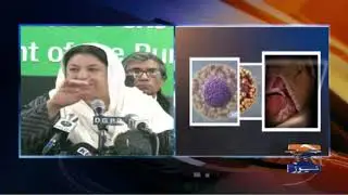 Punjab Health Minister Dr Yasmin Rashid Press Conference