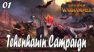 Tehenhauin Immortal Empires Cult of Sotek Campaign Warhammer 3  #1
