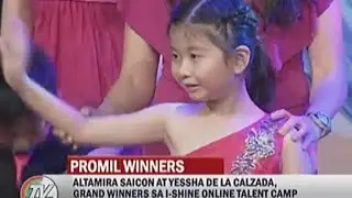TV Patrol Feature: Promil iShine Talent Camp 4 Winners