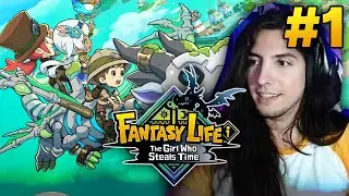 DÉCOUVERTE 🏝️ Quelle carrière vais-je choisir ? 🤩 [FANTASY LIFE i #1] - Xaesque VOD 01062025