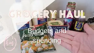 Australian Grocery haul and how things have changed for budgets