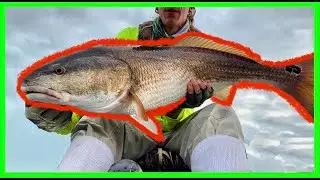How To Catch Fish with the MirrOlure Lil John Starring a Bull Red