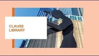 CBA Legal Library PRO - Using the Clause Library