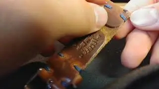 Archer horween leather watch strap