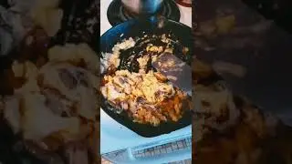 oyster mushroom omelette