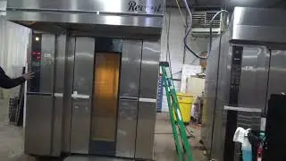 Revent Double Rack Gas Oven, Model: 724 G CG, Running.