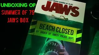 Unboxing Jaws - Amity Island summer of 75 kit