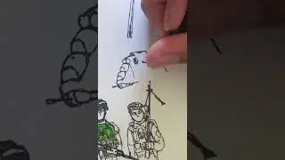 Drawing Mi 24 in my head #timelapse #drawing #warthunder