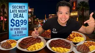 NEW $8.99 Steak & Eggs Special in Las Vegas 2025! (Hidden Gem)