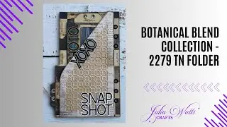 Elizabeth Craft Designs - Botanical Blend Collection : Page featuring 2279 TN Folder