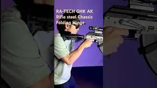 【AST】RA-TECH GHK AK Rifle steel Chassis Folding Hinge
