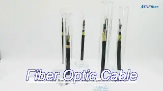 gyftc8s frp sm g652d aerial figure 8 fiber optic underground cable 2 - 144 core