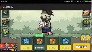 Mini Militia unlimited custom room with Warrior Firefly