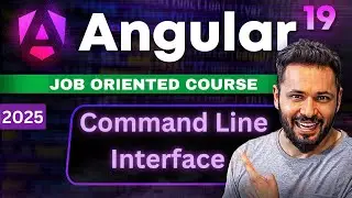 Angular 19 Tutorial #6 Angular CLI | command Line interface
