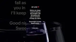 Send this to someone You Love (Good Night) #initials #crush #lifepartner #love