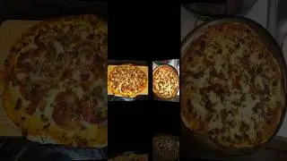 last night dinner my homemade pizza 🍕 I made for my family 😋