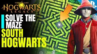 Hogwarts Legacy Hedge Maze In South Hogwarts Region | Find treasure in the maze of South Hogwarts
