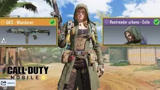 *Nueva* Ruleta Urbanite| GKS-Wanderer & Rastreadora urbano-Exile Desbloqueado+Gameplay| CODM