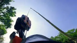 Riding the Cable On My First Crane Tree Job (Link-Belt HTC 86100)