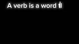CC Cycle 2 Week 16 English - A Verb