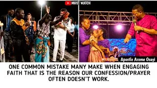 A Common Mistake That Makes Faith-Based Prayers Ineffective _Apostle Arome Osayi #apostlearomeosayi