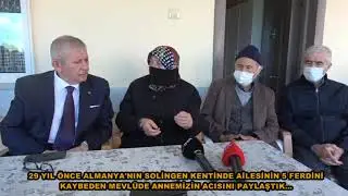 Taşova mercimek köyü Genç ailesine başsağlığı ziyareti... (2) Mayıs 2021